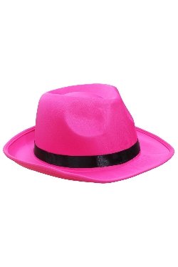 CAPPELLO GANGSTER FUXIA